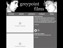 Tablet Screenshot of greypointfilms.com